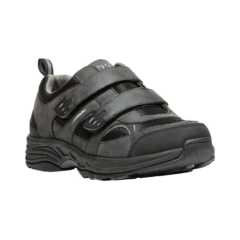 Propet Shoes Men's Connelly Strap-Black - Click Image to Close