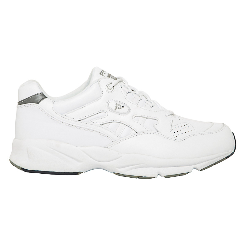 Propet Shoes Men's Stability Walker-White - Click Image to Close