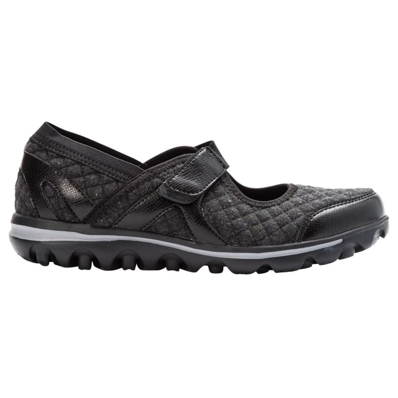 Propet Shoes Women's Onalee-Black Quilt