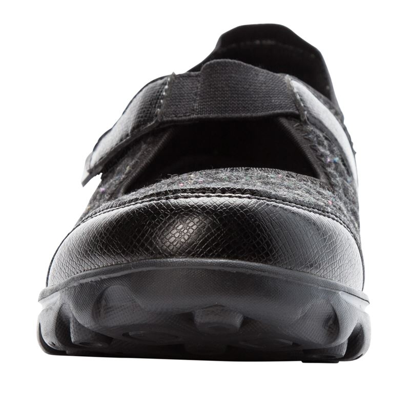 Propet Shoes Women's Onalee-Black Quilt