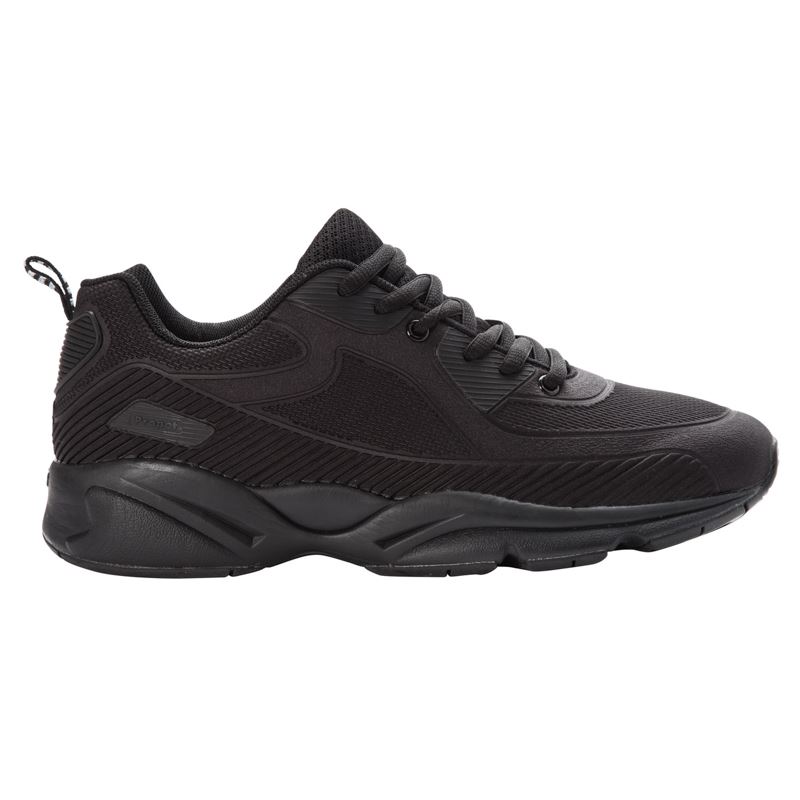 Propet Shoes Men's Stability Laser-Black