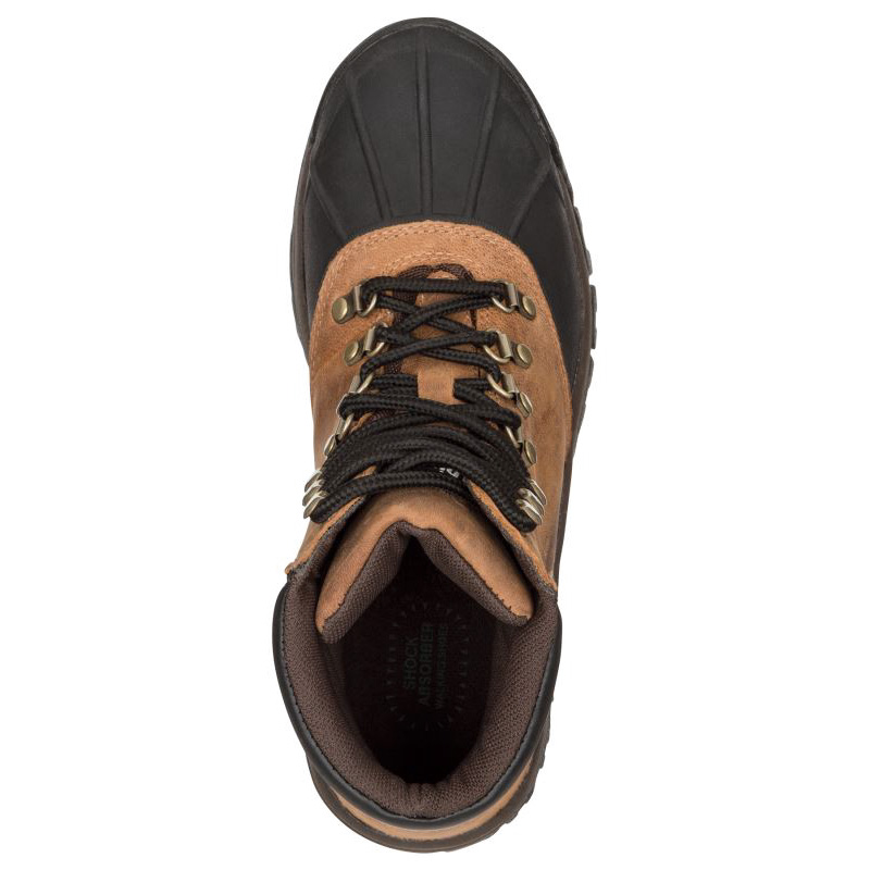 Propet Shoes Men's Blizzard Mid Lace-Brown/Black - Click Image to Close