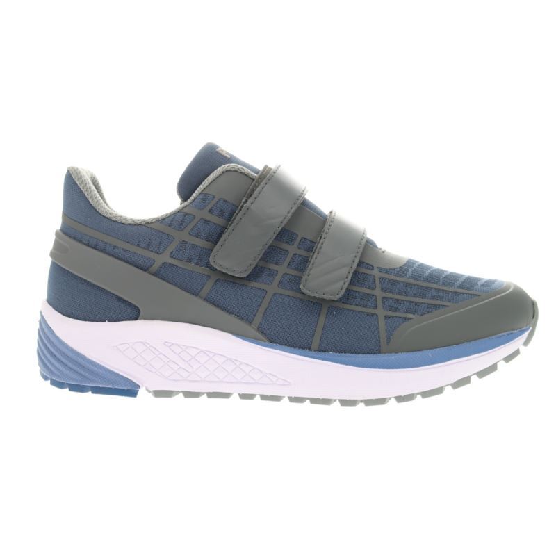 Propet Shoes Women's Propet One Twin Strap-Grey/Blue