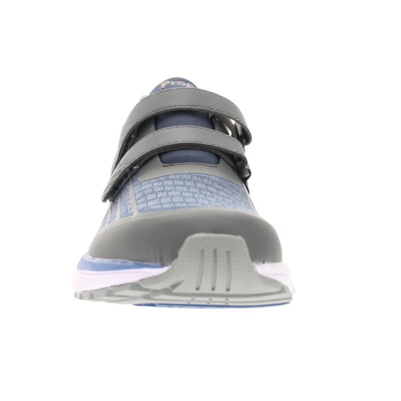 Propet Shoes Women's Propet One Twin Strap-Grey/Blue