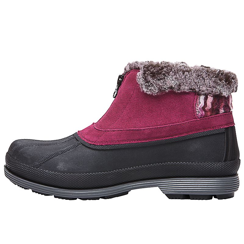 Propet Shoes Women's Lumi Ankle Zip-Berry