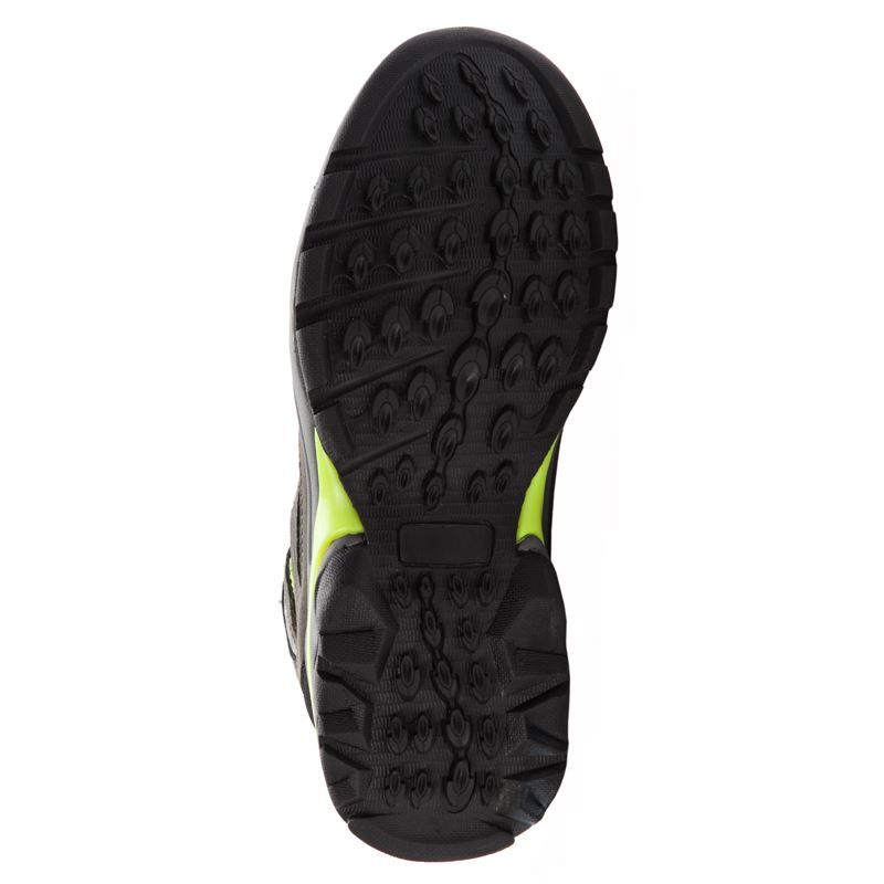 Propet Shoes Women's Propet Peak-Dk Grey/Lime - Click Image to Close