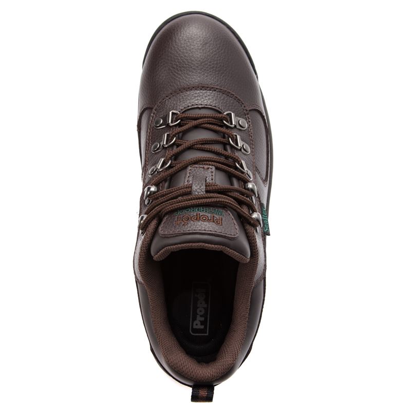 Propet Shoes Men's Cliff Walker Low-Bronco Brown - Click Image to Close