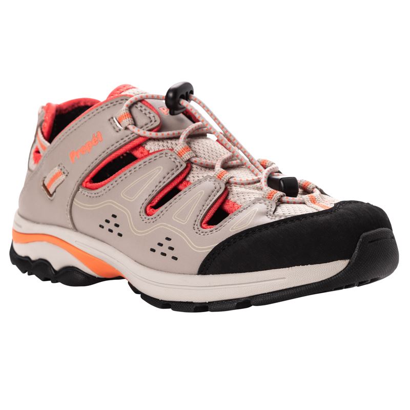 Propet Shoes Women's Piper-Beige/Coral