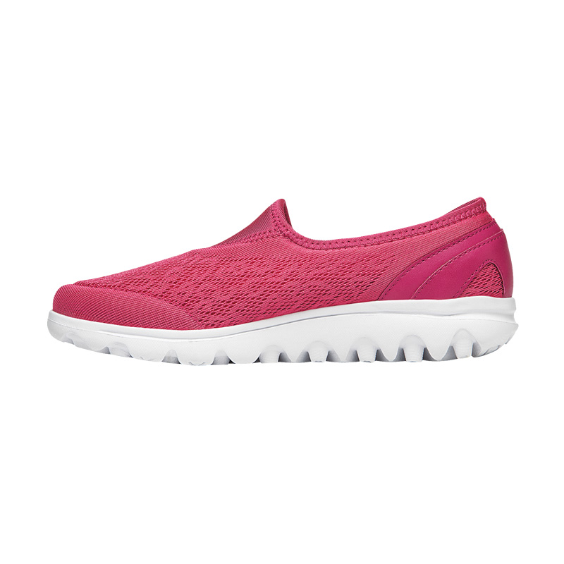 Propet Shoes Women's TravelActive Slip-On-Watermelon Red