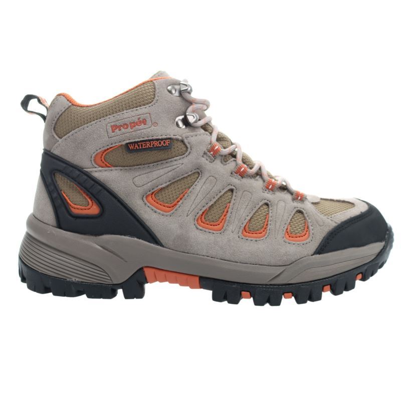 Propet Shoes Men's Ridge Walker-Gunsmoke/Orange