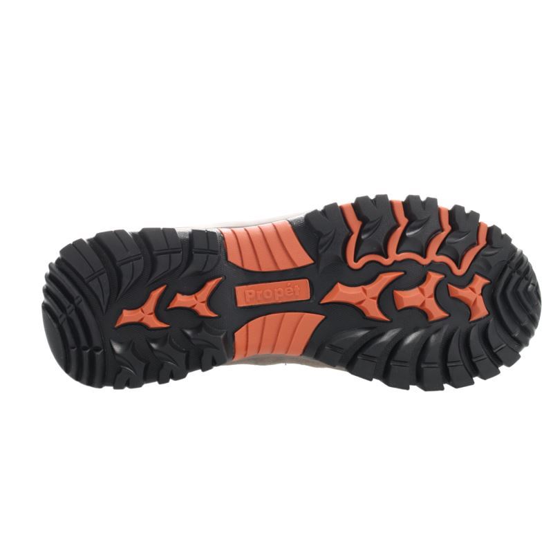 Propet Shoes Men's Ridge Walker-Gunsmoke/Orange - Click Image to Close