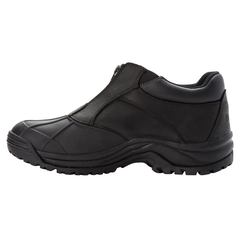 Propet Shoes Men's Blizzard Ankle Zip-Black