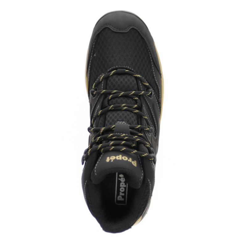 Propet Shoes Men's Veymont-Black/Gold - Click Image to Close