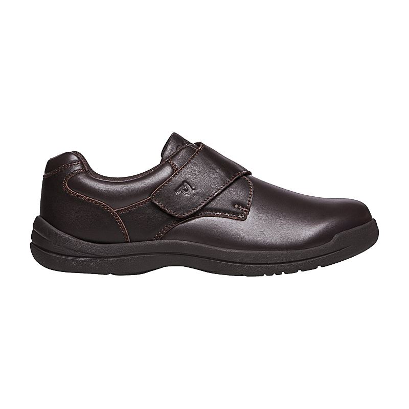 Propet Shoes Men's Marv Strap-Brown