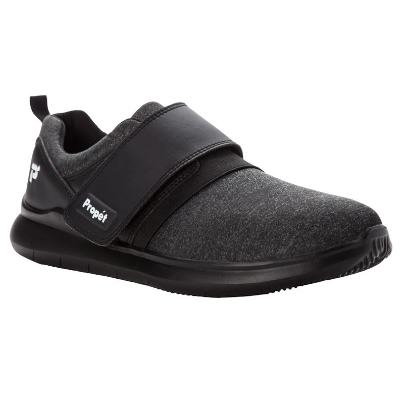 Propet Shoes Men's Viator Mod Monk-All Black