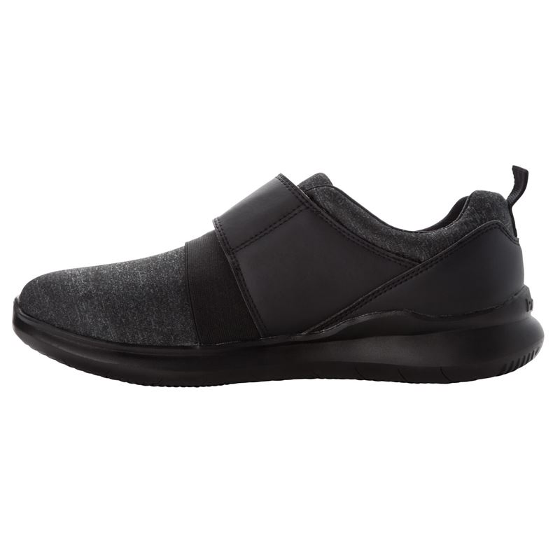 Propet Shoes Men's Viator Mod Monk-All Black