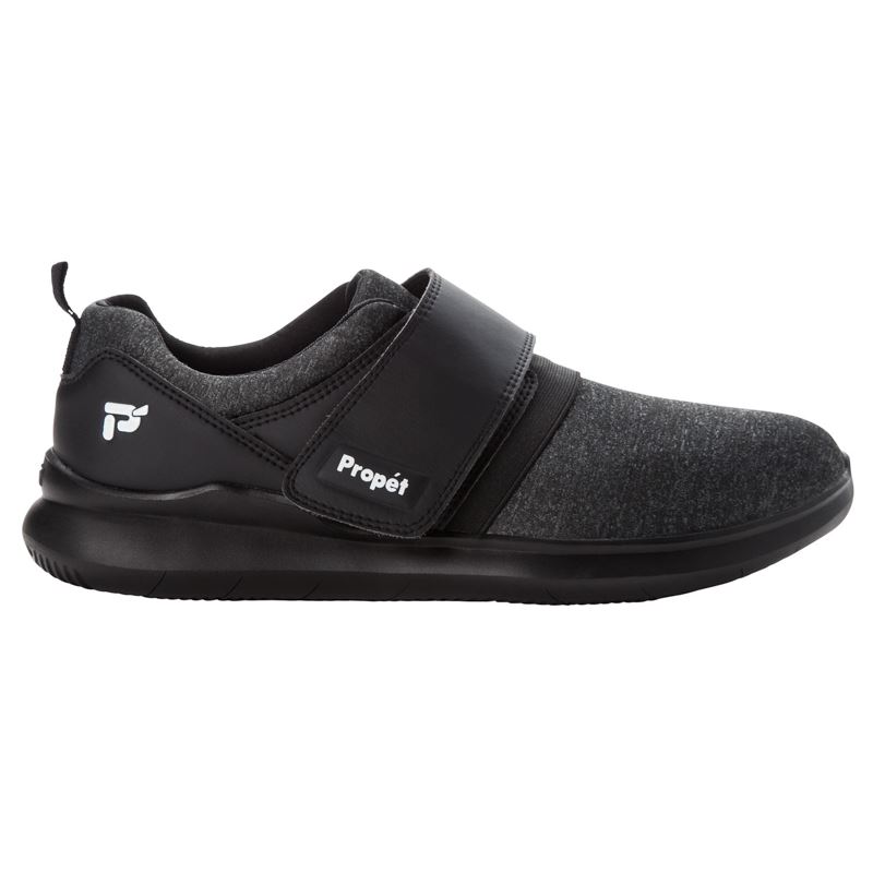 Propet Shoes Men's Viator Mod Monk-All Black