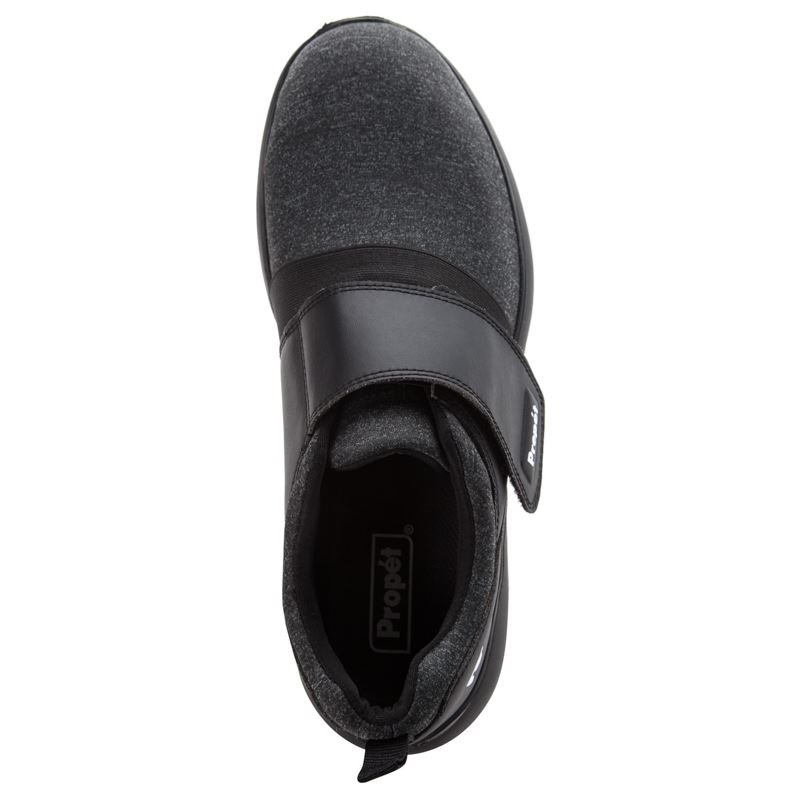 Propet Shoes Men's Viator Mod Monk-All Black