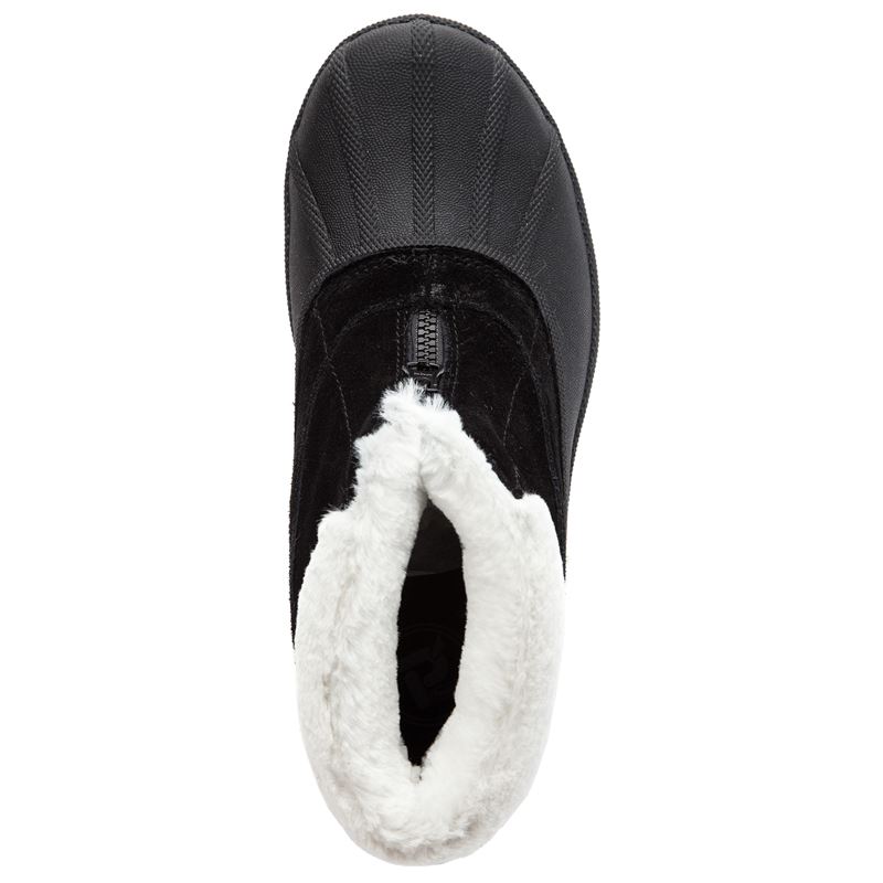 Propet Shoes Women's Lumi Ankle Zip-Black/White
