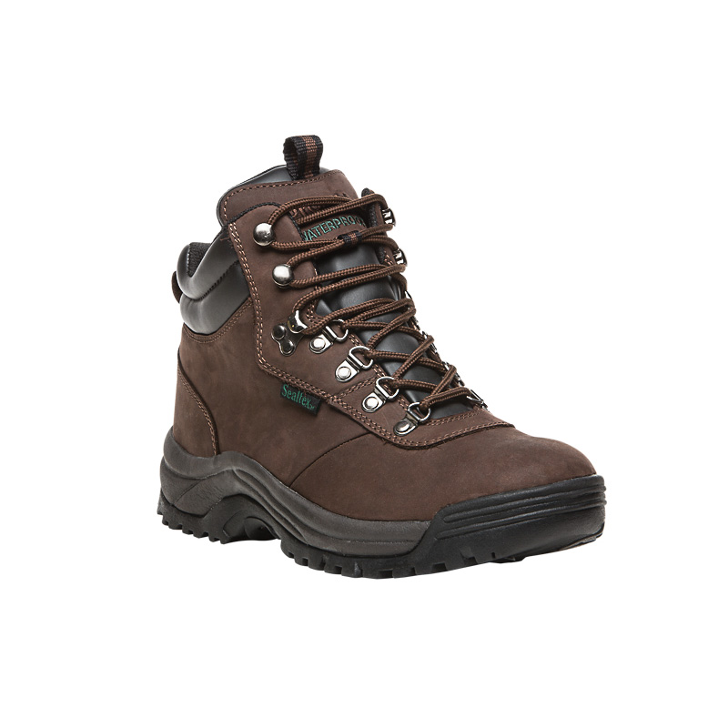 Propet Shoes Men's Cliff Walker-Brown NUBUCK