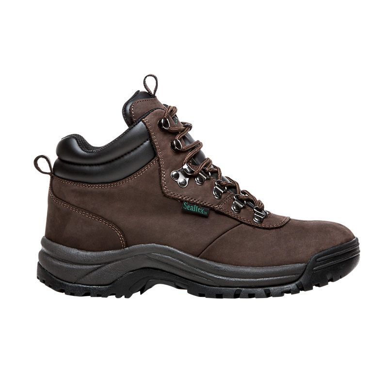 Propet Shoes Men's Cliff Walker-Brown NUBUCK