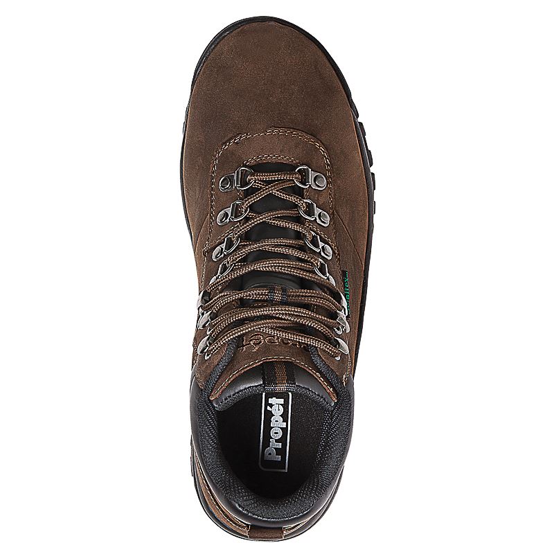 Propet Shoes Men's Cliff Walker-Brown NUBUCK - Click Image to Close