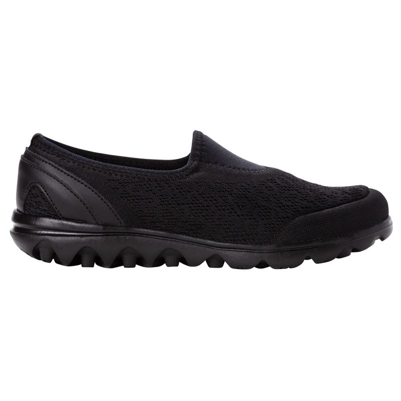 Propet Shoes Women's TravelActive Slip-On-All Black