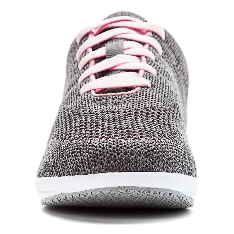 Propet Shoes Women's Washable Walker Evolution-Grey/Pink