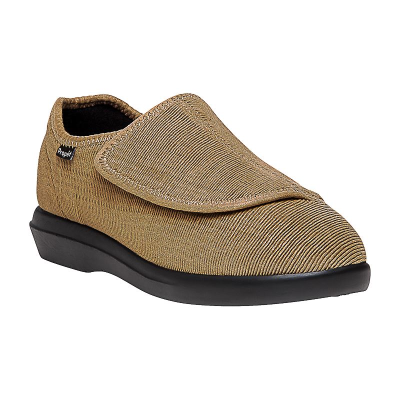 Propet Shoes Women's Cush'n Foot-Sand Corduroy