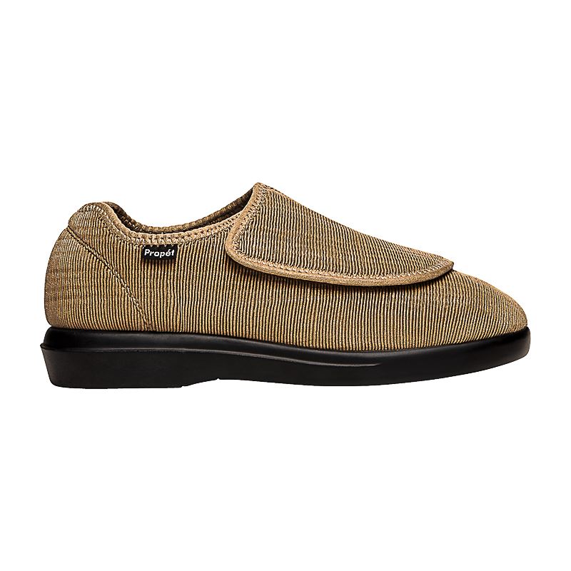 Propet Shoes Women's Cush'n Foot-Sand Corduroy