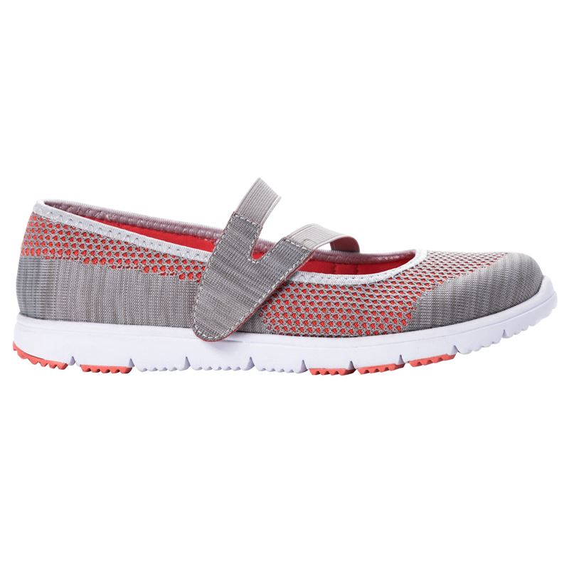 Propet Shoes Women's TravelWalker™ EVO Mary Jane-Lt Grey