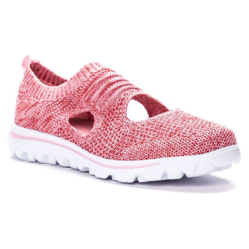 Propet Shoes Women's TraveActiv Avid-Pink/Red