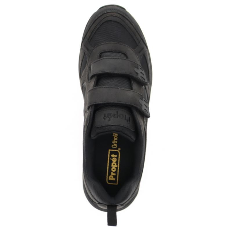 Propet Shoes Men's Connelly Strap-All Black