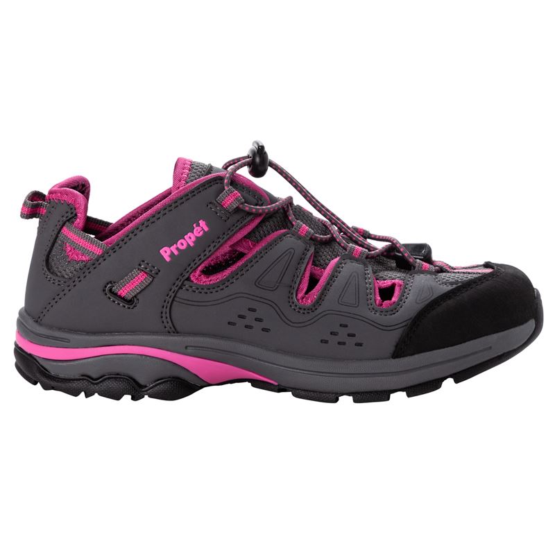 Propet Shoes Women's Piper-Grey/Berry