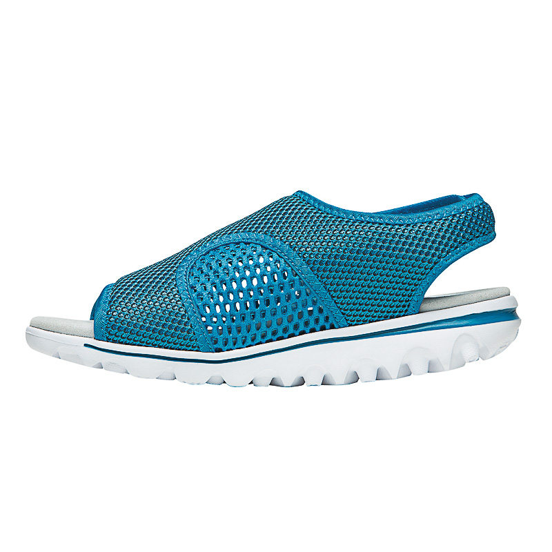 Propet Shoes Women's TravelActiv SS-Blue/Black