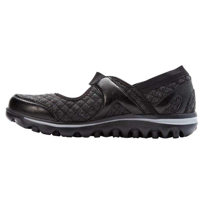 Propet Shoes Women's Onalee-Black Quilt