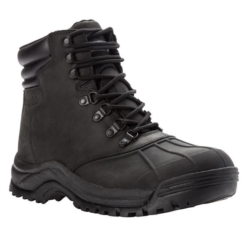 Propet Shoes Men's Blizzard Mid Lace-Black