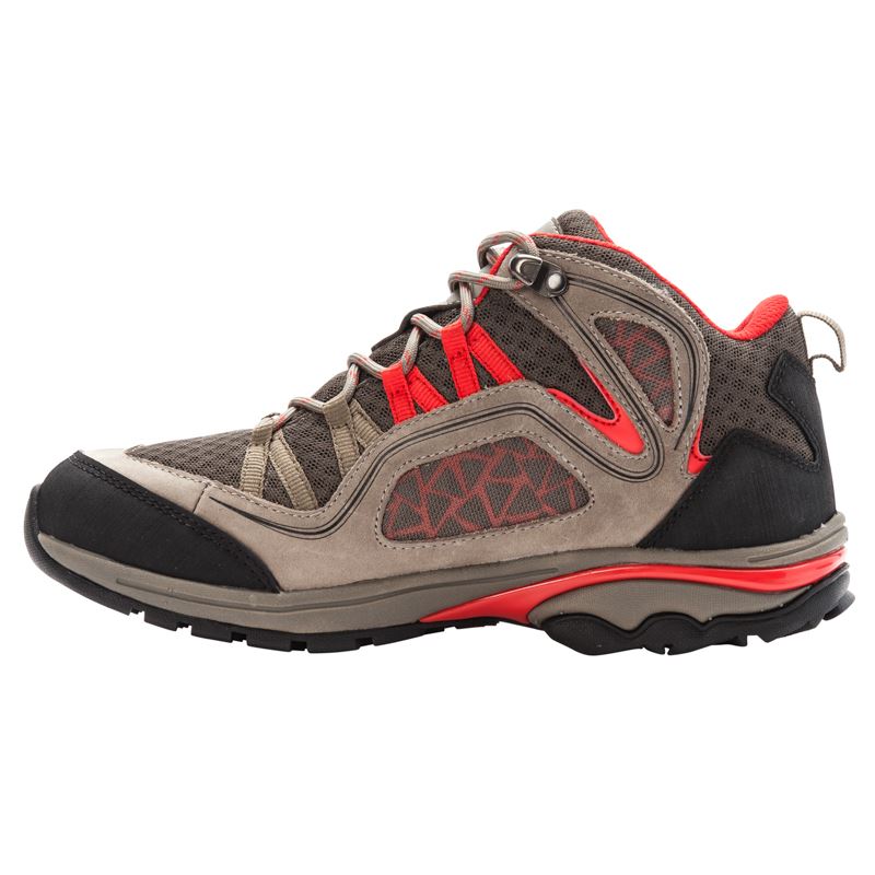 Propet Shoes Women's Propet Peak-Gunsmoke/Red