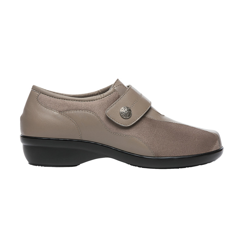 Propet Shoes Women's Diana Strap-Taupe - Click Image to Close