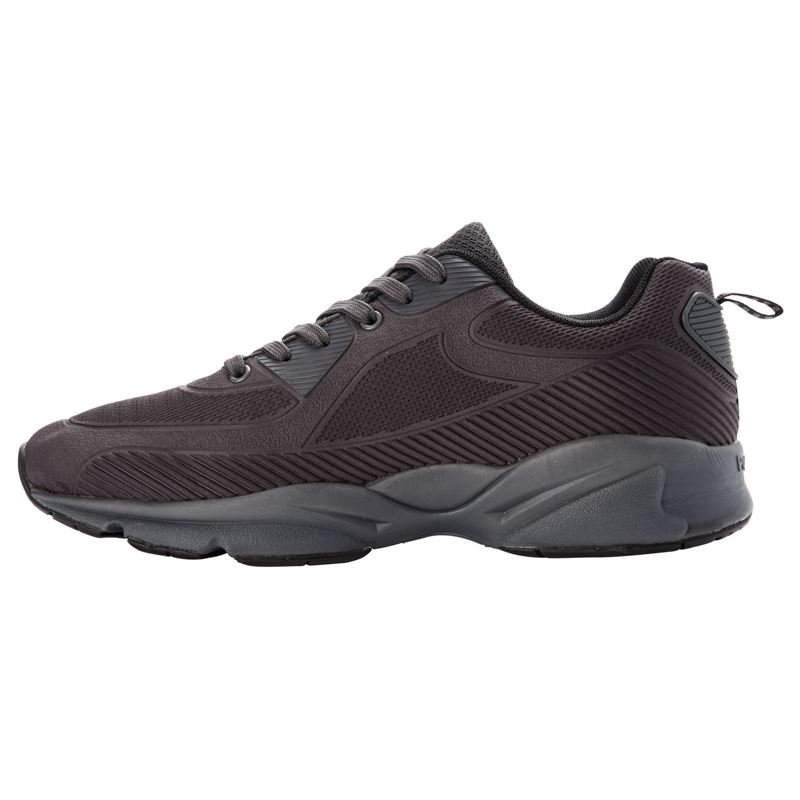 Propet Shoes Men's Stability Laser-Dark Grey