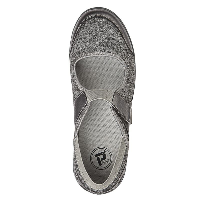 Propet Shoes Women's Onalee-Grey/Silver - Click Image to Close