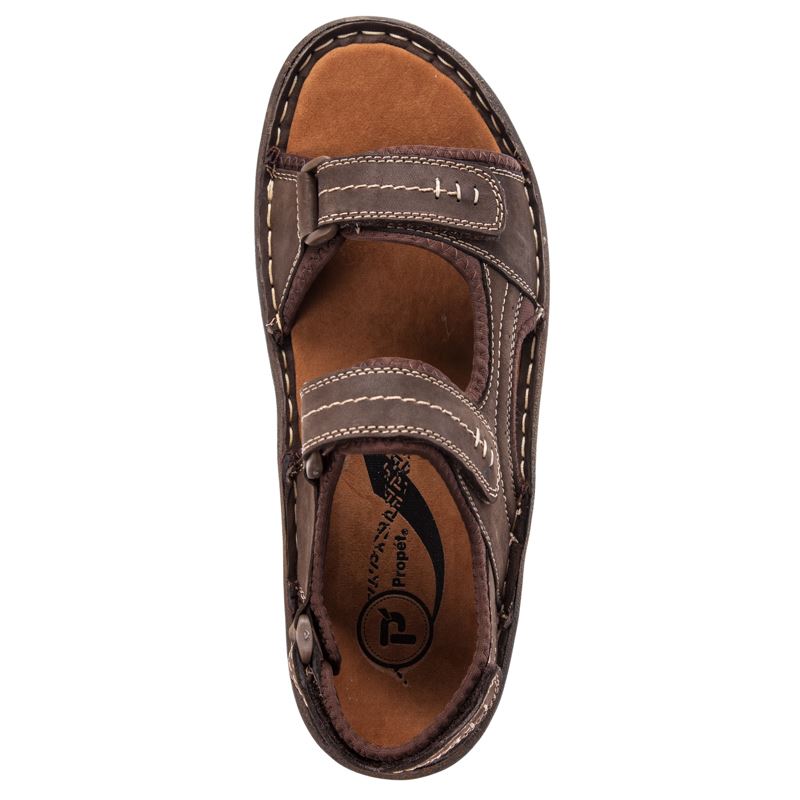 Propet Shoes Men's Jordy-Coffee - Click Image to Close