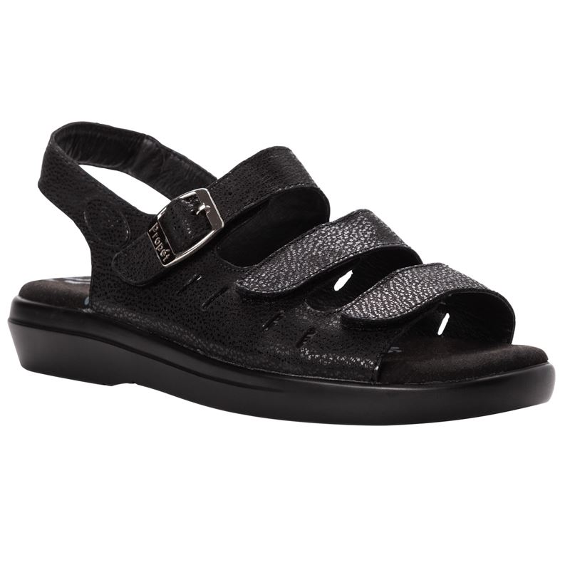 Propet Shoes Women's Breeze-Black Pearl