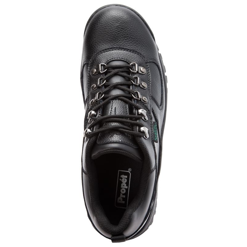 Propet Shoes Men's Cliff Walker Low-Black - Click Image to Close