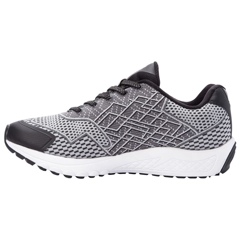 Propet Shoes Men's Propet One-Black/Silver