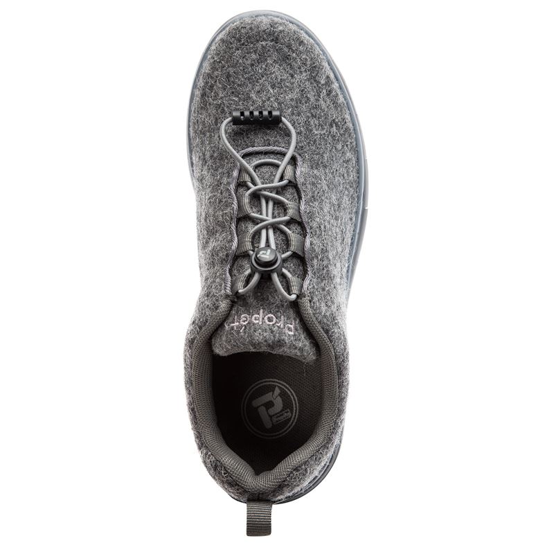 Propet Shoes Women's TravelFit Prestige-Grey Flannel - Click Image to Close