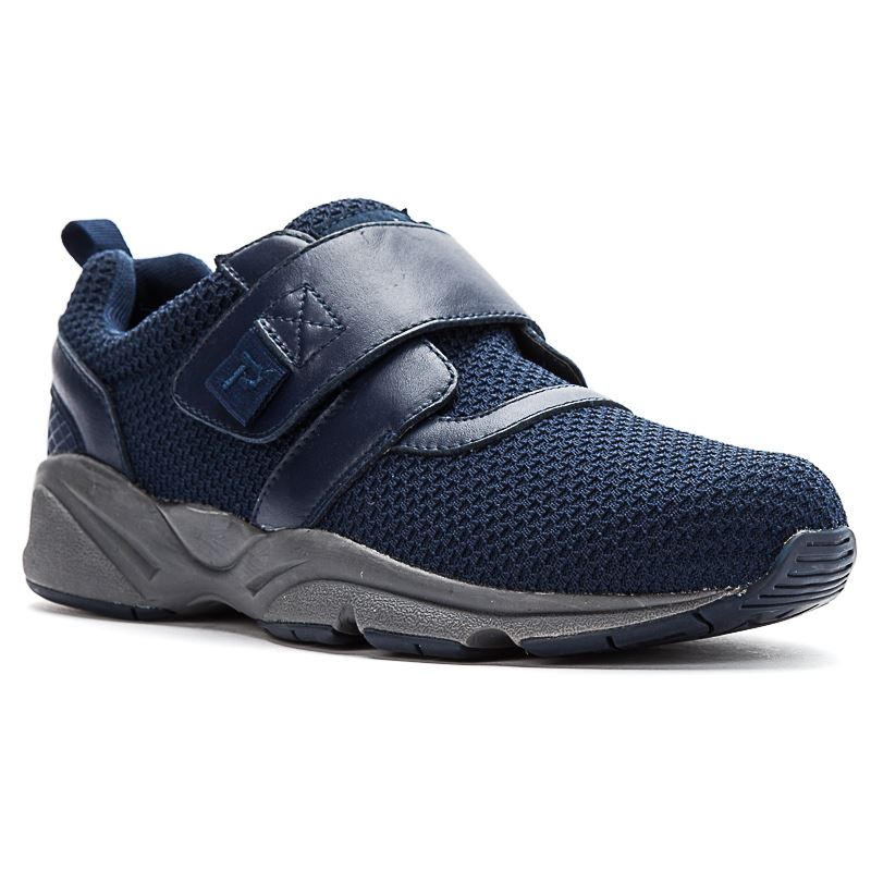 Propet Shoes Men's Stability X Strap-Navy - Click Image to Close