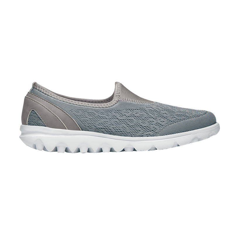 Propet Shoes Women's TravelActive Slip-On-Silver