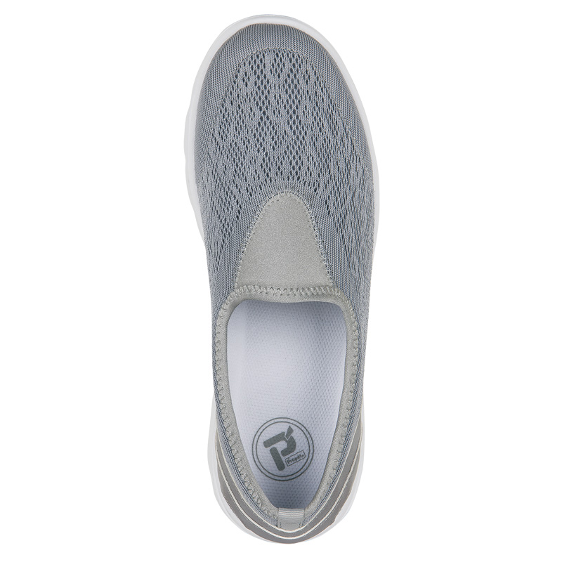 Propet Shoes Women's TravelActive Slip-On-Silver - Click Image to Close