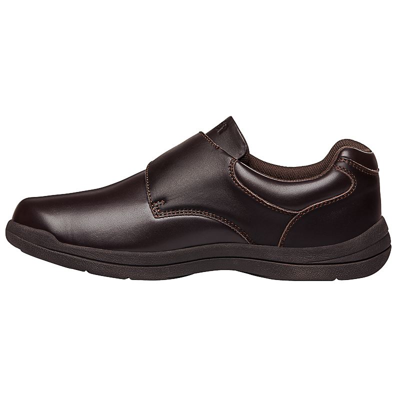 Propet Shoes Men's Marv Strap-Brown - Click Image to Close